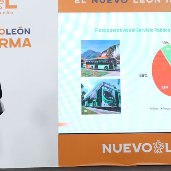 Avanza Nuevo León en reestructura integral del transporte público