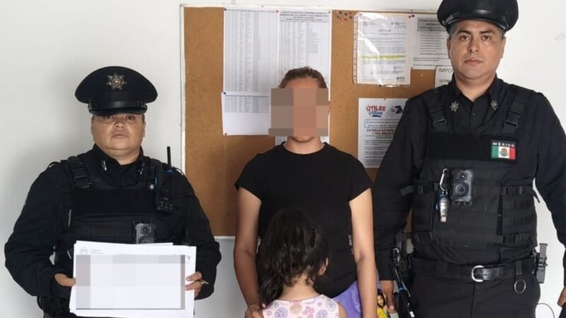 Localiza Policía de Monterrey a niña de cinco años que caminaba sola