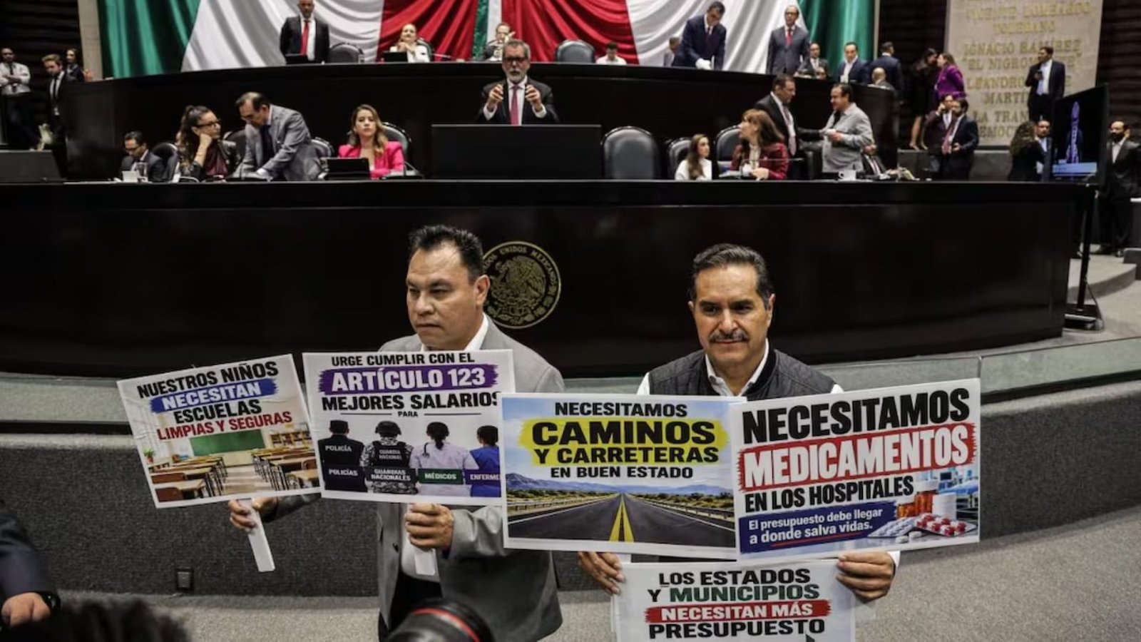 Reclaman diputados del PRI más presupuesto para salud e infraestructura