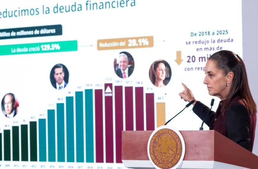 Sheinbaum descarta nuevos impuestos en Paquete Económico 2027
