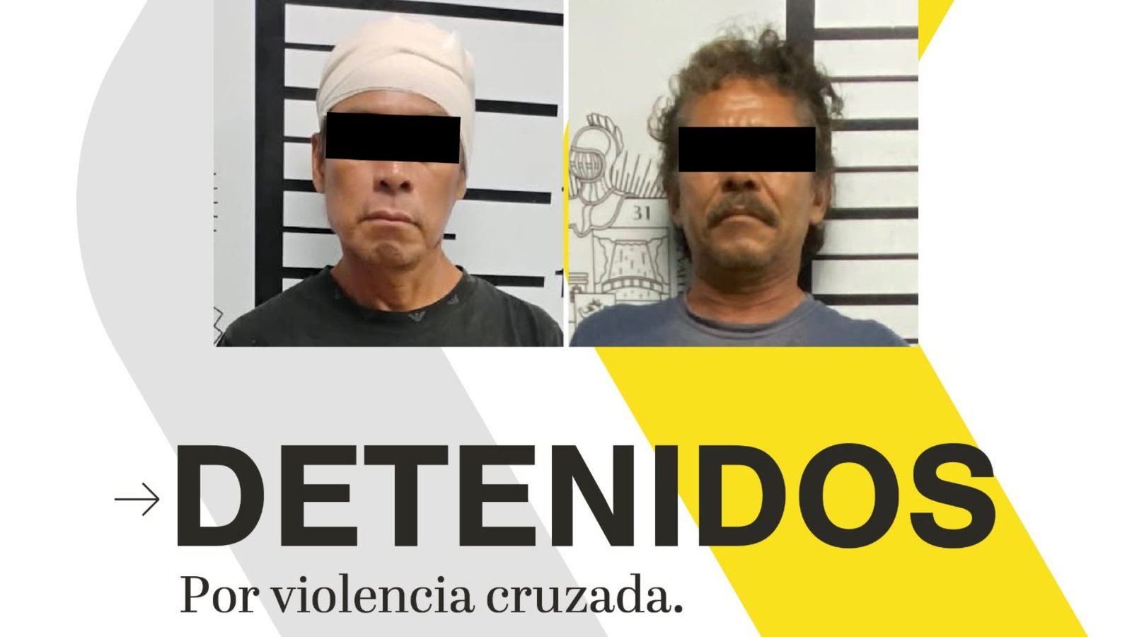 Riña con palos y machete termina con dos detenidos en Los Cavazos