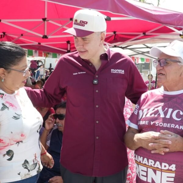 Waldo Fernández pide unidad a Morena rumbo a 2027