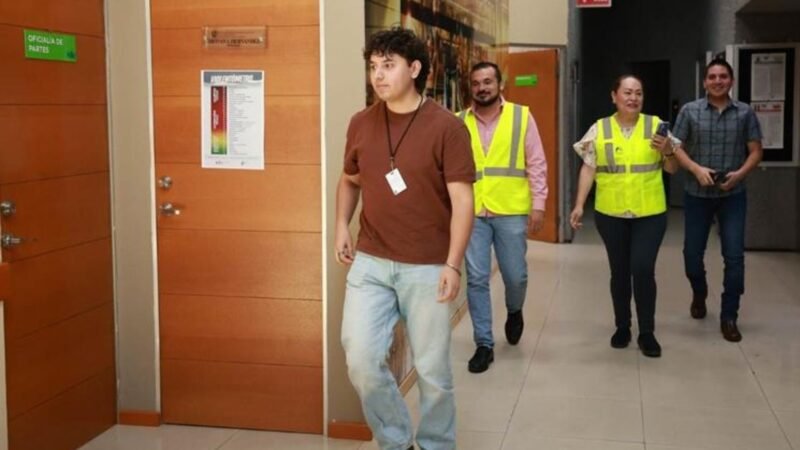 Realizan simulacro de evacuación en el Congreso de Nuevo León