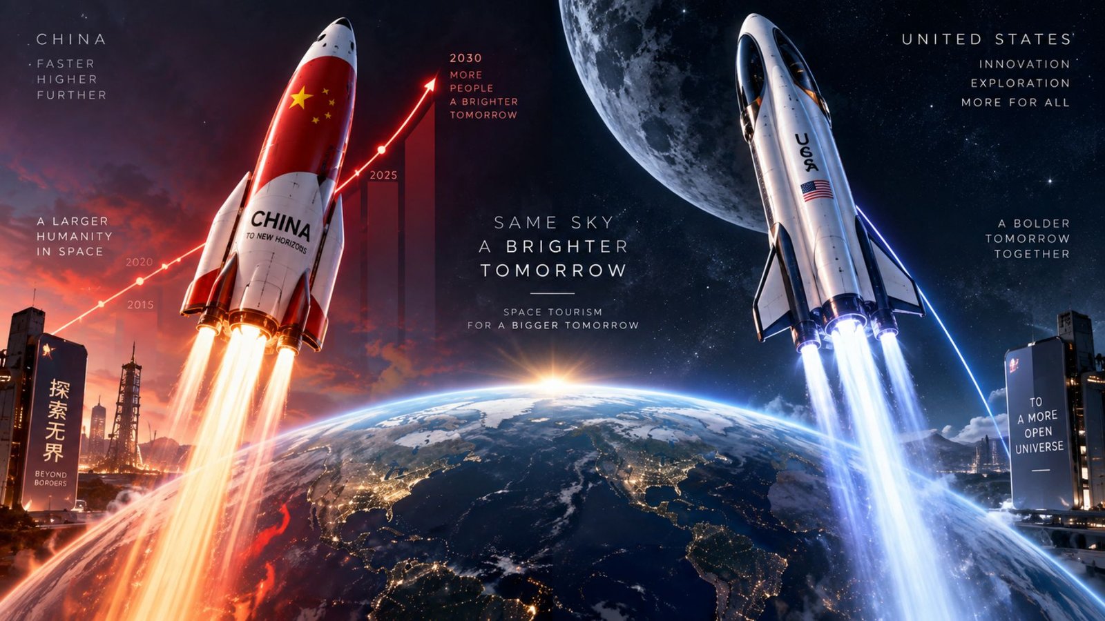 China entra al turismo espacial con viajes para millonarios