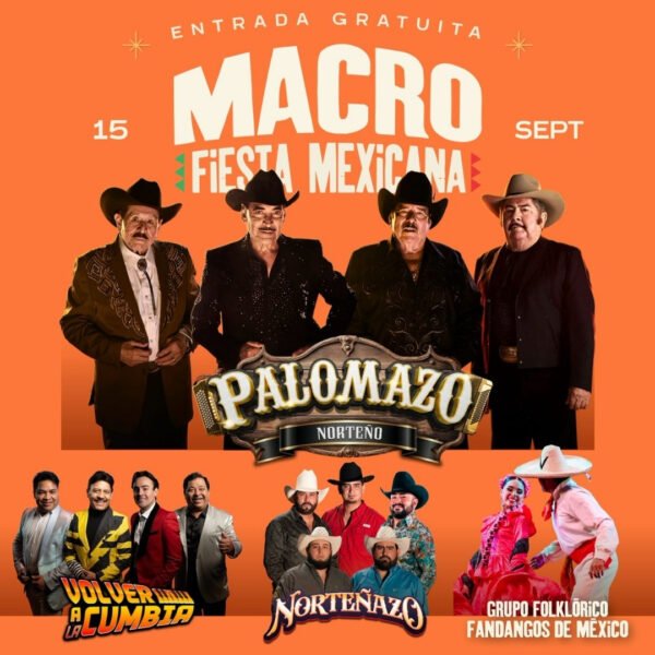 Lalo Mora y Palomazo Norteño en la Macro Fiesta Mexicana en Nuevo León