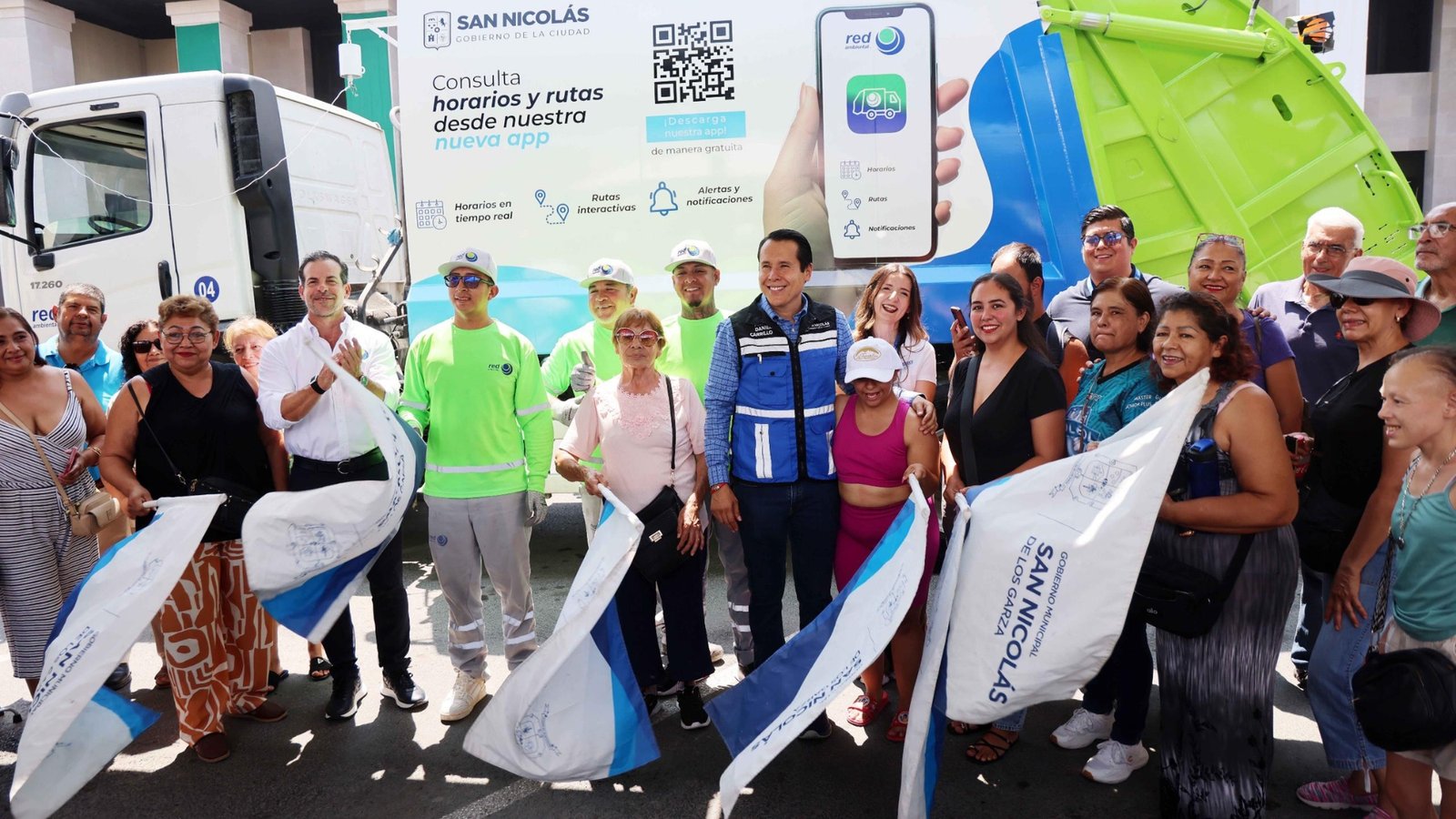 Lanza San Nicolás app para rastrear camiones de basura