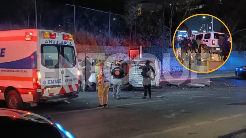 Choque en Garza Sada deja un muerto y tres lesionados