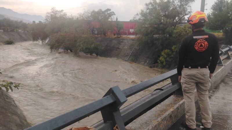 Lluvias intensas dejan inundaciones, árboles caídos y apagones en Monterrey