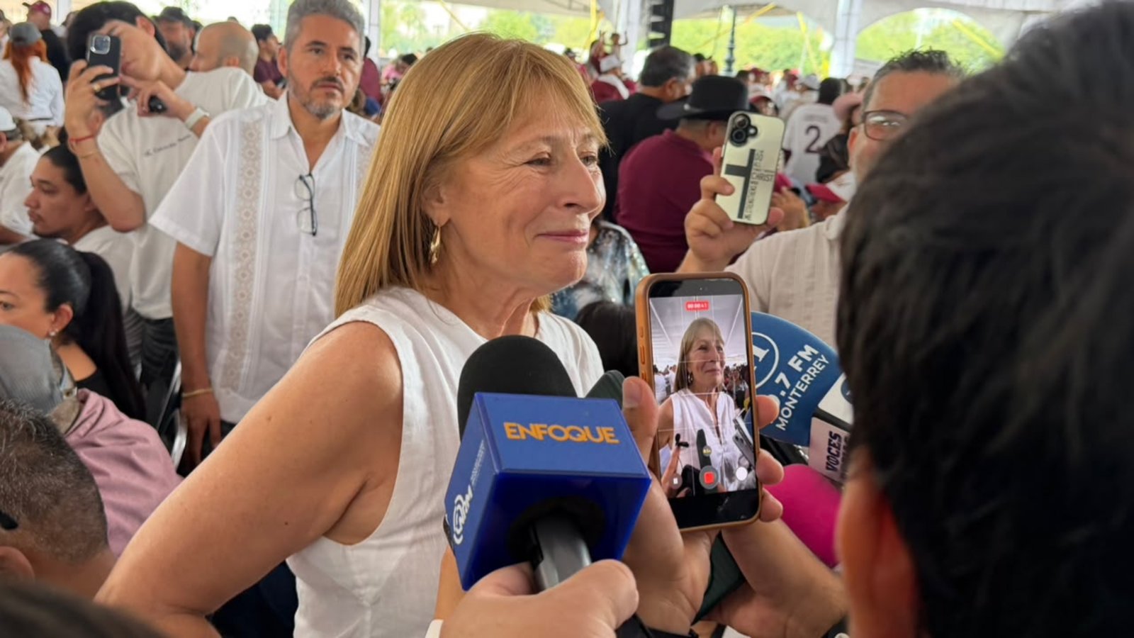 Advierte Tatiana riesgos por presiones al organismo electoral de Nuevo León