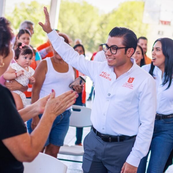 Lleva Félix apoyos a Zuazua y San Nicolás