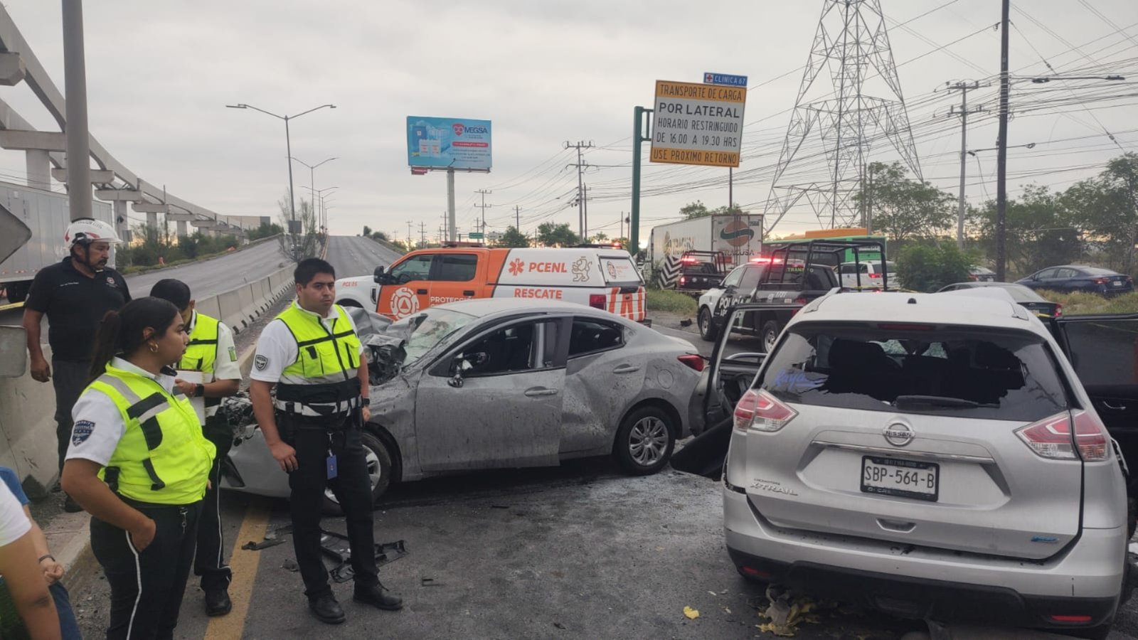 Choque frontal en Miguel Alemán deja un muerto en Apodaca