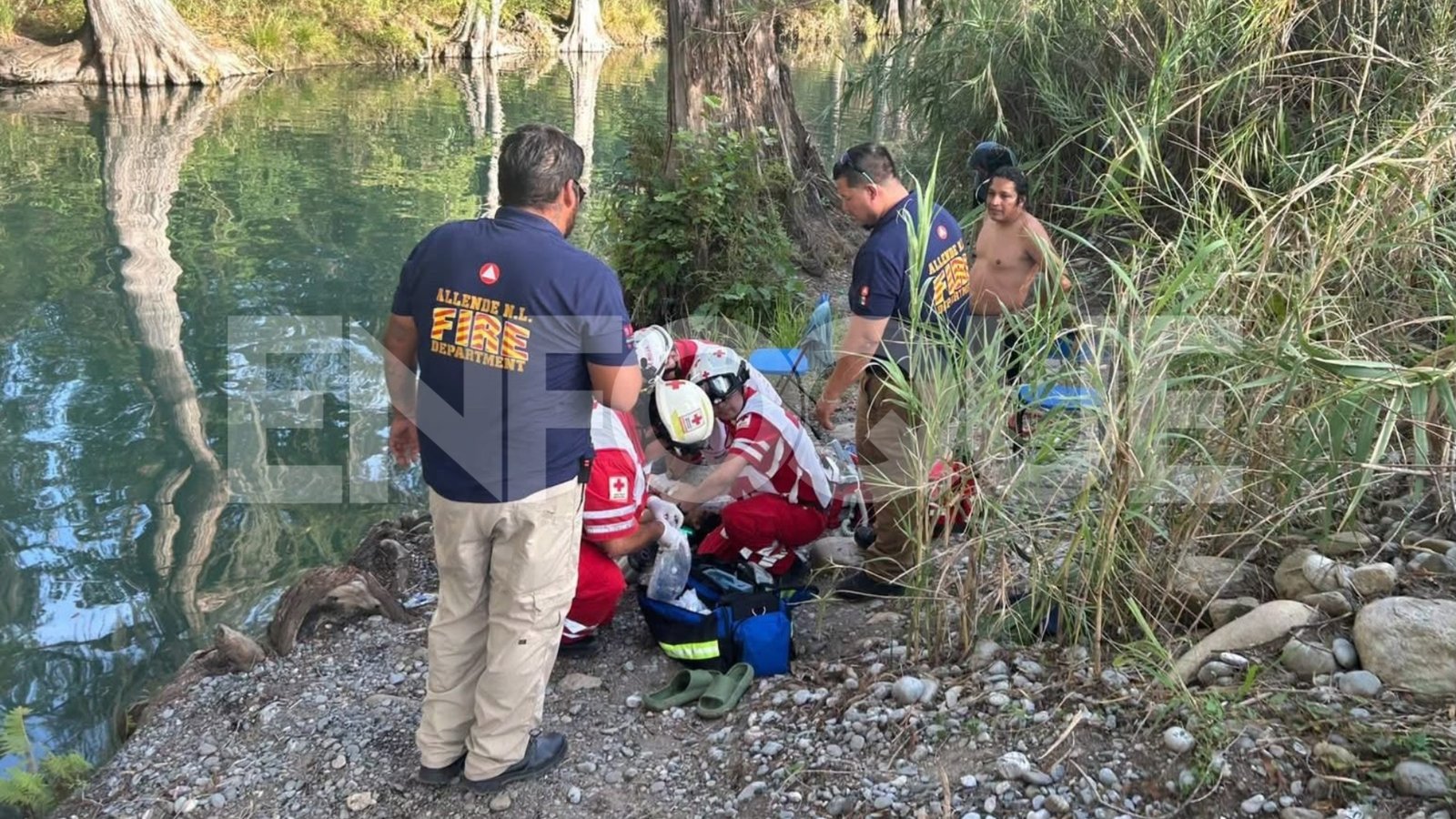 Muere hombre en el río Ramos, en Allende