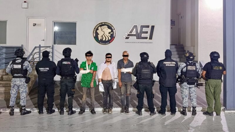 Detienen a tres tras secuestro y enfrentamiento en General Bravo