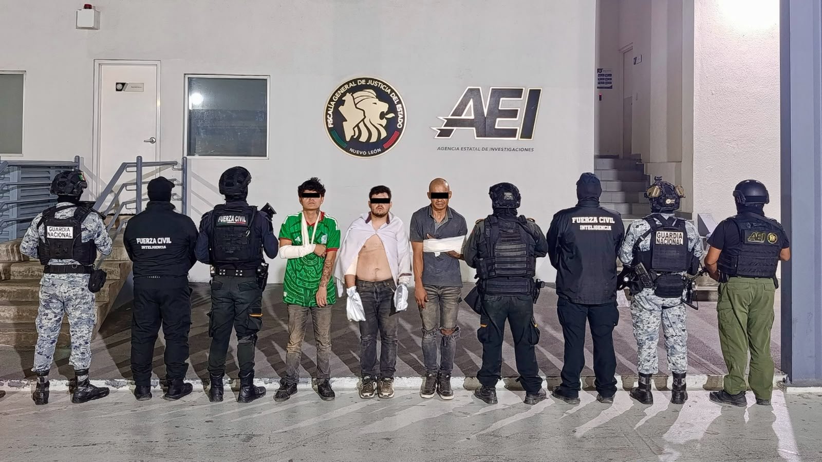 Detienen a tres tras secuestro y enfrentamiento en General Bravo