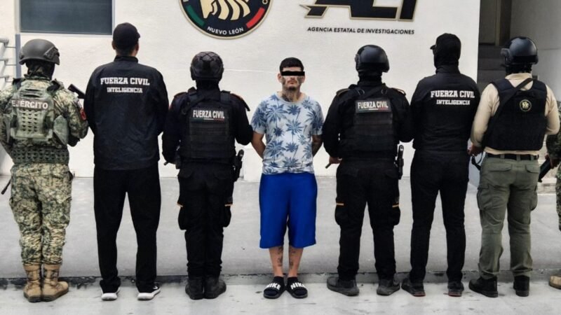 Detiene Fuerza Civil a presunto líder criminal en la San Ángel Sur,Monterrey