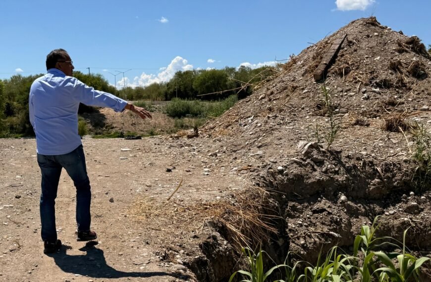 Cuestiona Mijes avances del Puente La Unidad en Cadereyta