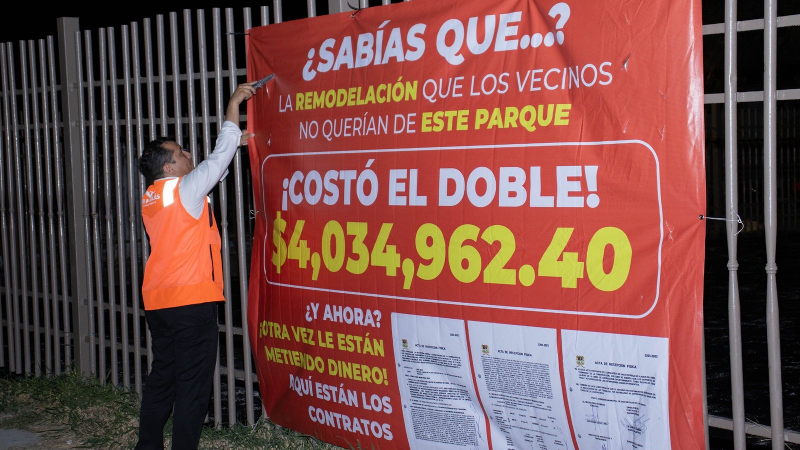 Piden transparentar costo de parque en Los Naranjos en San Nicolás