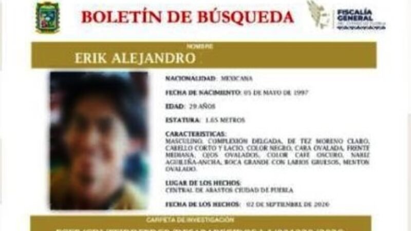 Localizan con vida en Monterrey a estudiante de la BUAP reportado como desaparecido