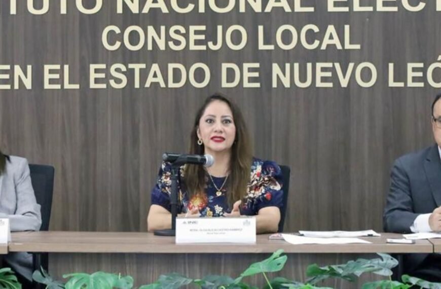 Prevé INE participación de hasta 60% en Nuevo León para 2027