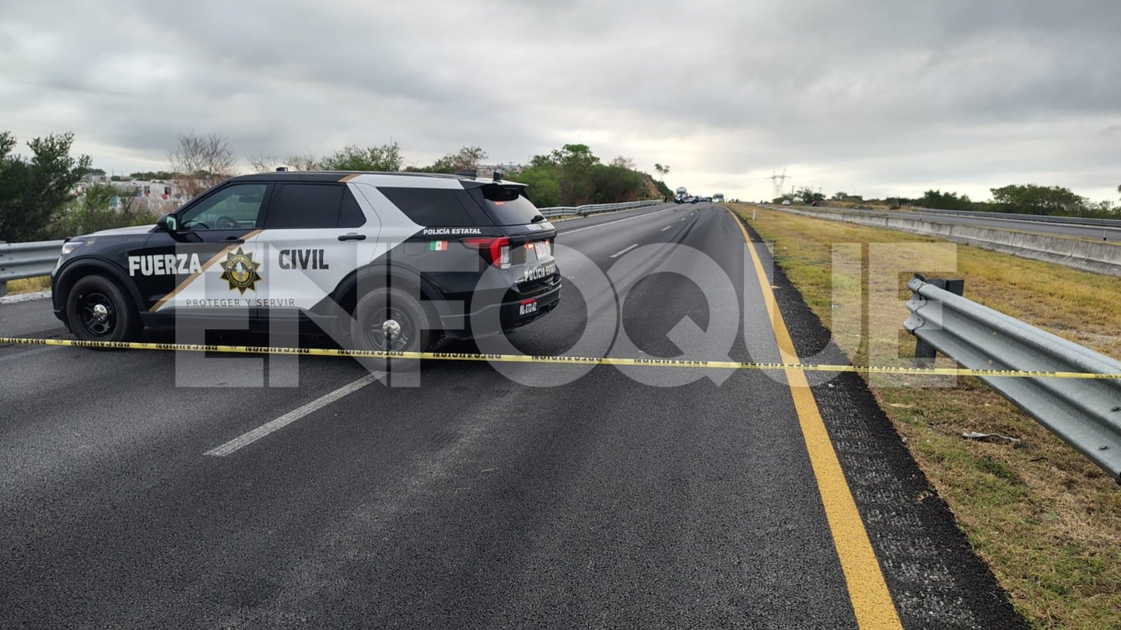 Muere peatón atropellado en el Periférico de Pesquería