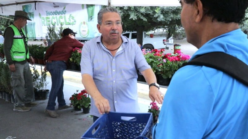 Realiza Escobedo jornada de reciclaje en Parque Ojo de Agua