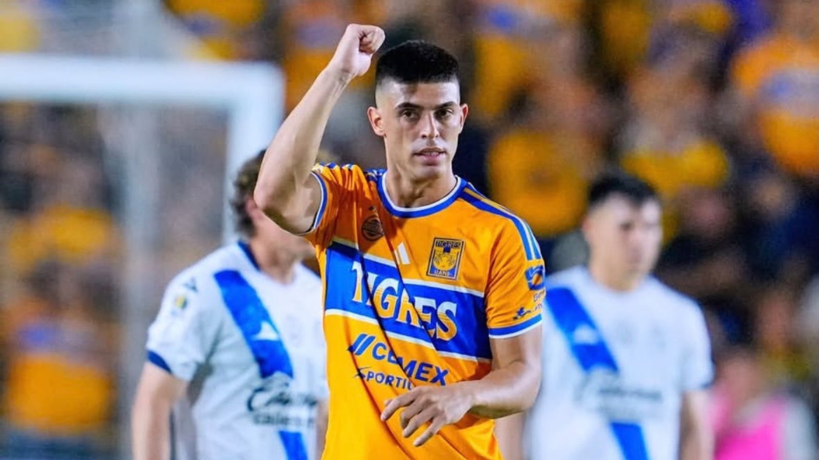 Tigres vence al Puebla con penal de Juan Brunetta