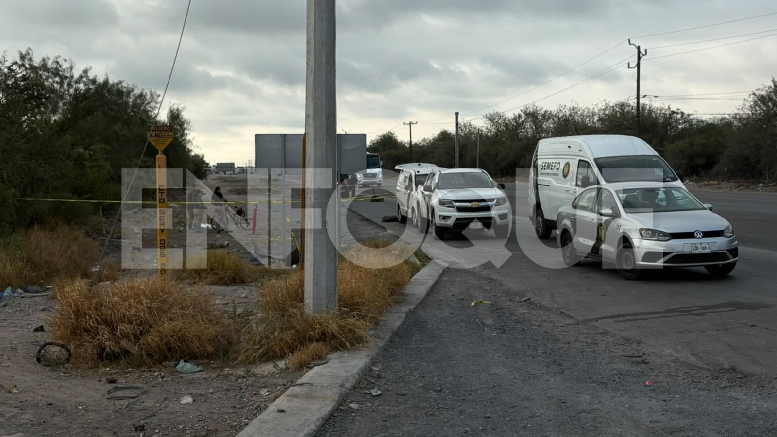 Atropellan y matan a ciclista en Carretera a Monclova en Escobedo