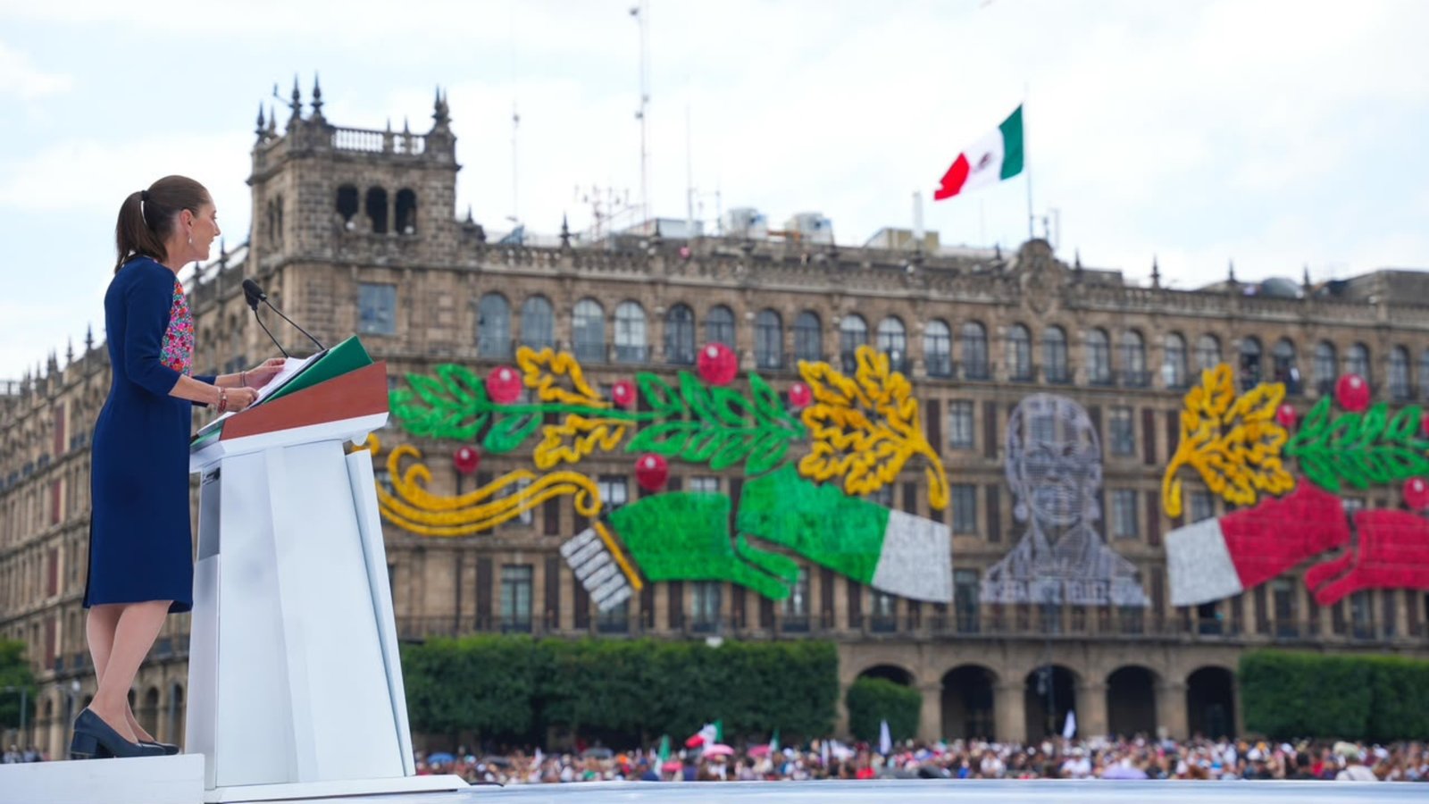 Cierra Sheinbaum gira “Honestidad y resultados” en el Zócalo