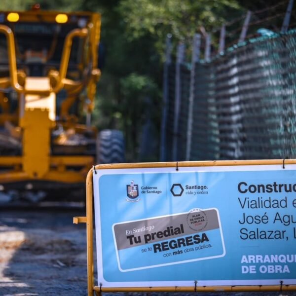 David de la Peña inicia obra vial en La Tinaja