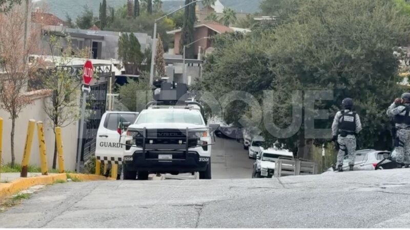 Realizan nuevo cateo federal en residencia de San Pedro Garza García