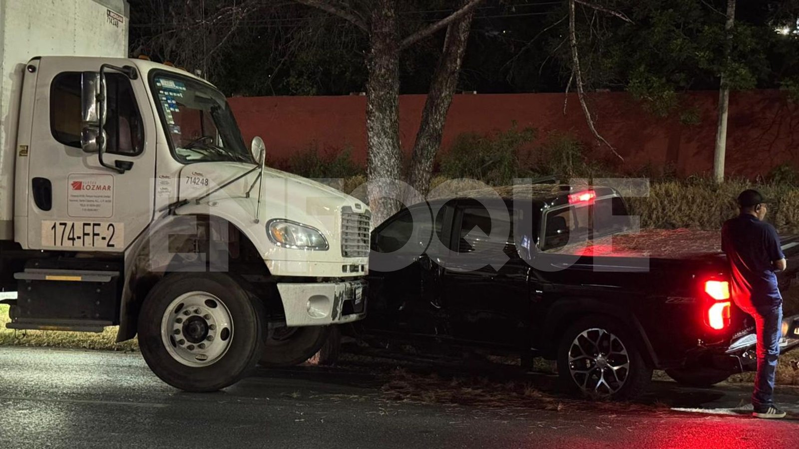 Muere hombre atropellado en Carretera Nacional, al sur de Monterrey