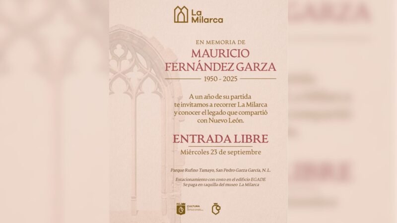 Abrirá La Milarca gratis en memoria de Mauricio Fernández