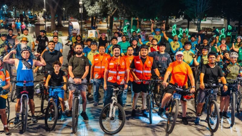 Celebra Guadalupe el Día Mundial sin Automóvil con rodada ciclista
