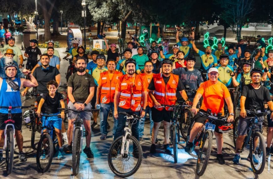 Celebra Guadalupe el Día Mundial sin Automóvil con rodada ciclista