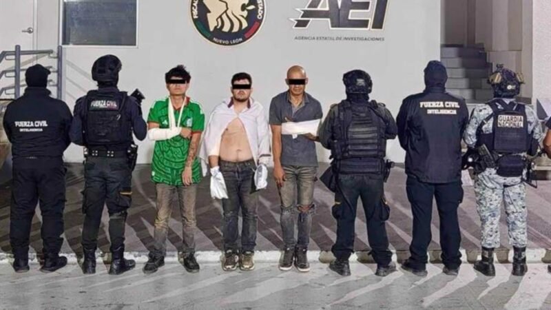 Detienen a tres hombres tras persecución en General Bravo