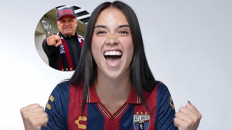 Exhibe Técnico de Atlante Femenil carencias de Nailea Vidrio