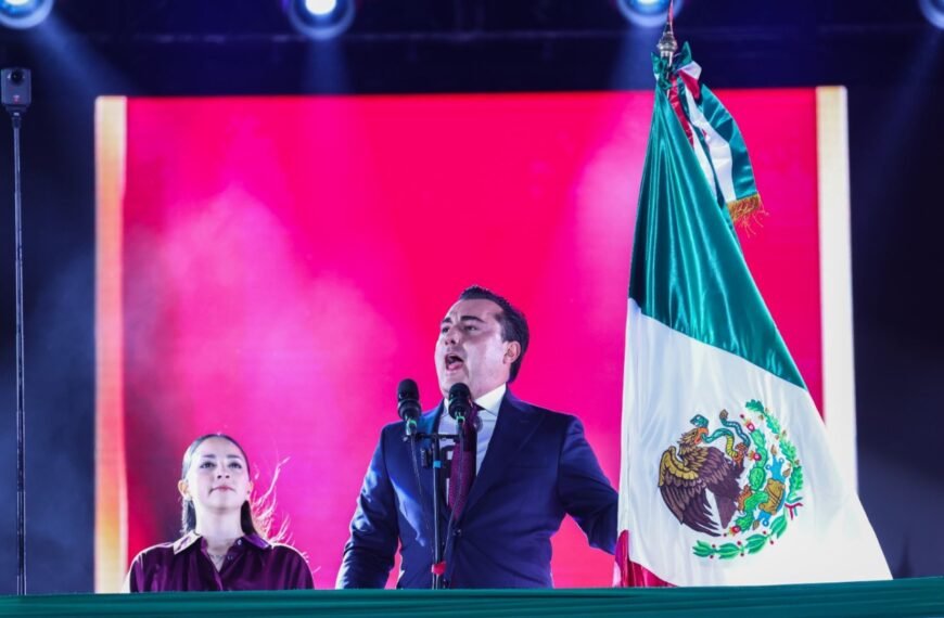 Encabeza Manuel Guerra el Grito en García