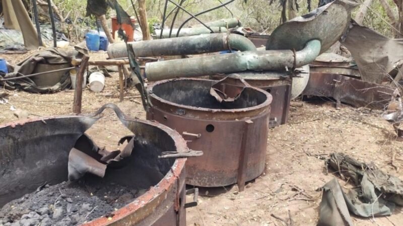 Desmantelan cuatro laboratorios clandestinos en Michoacán y Guerrero