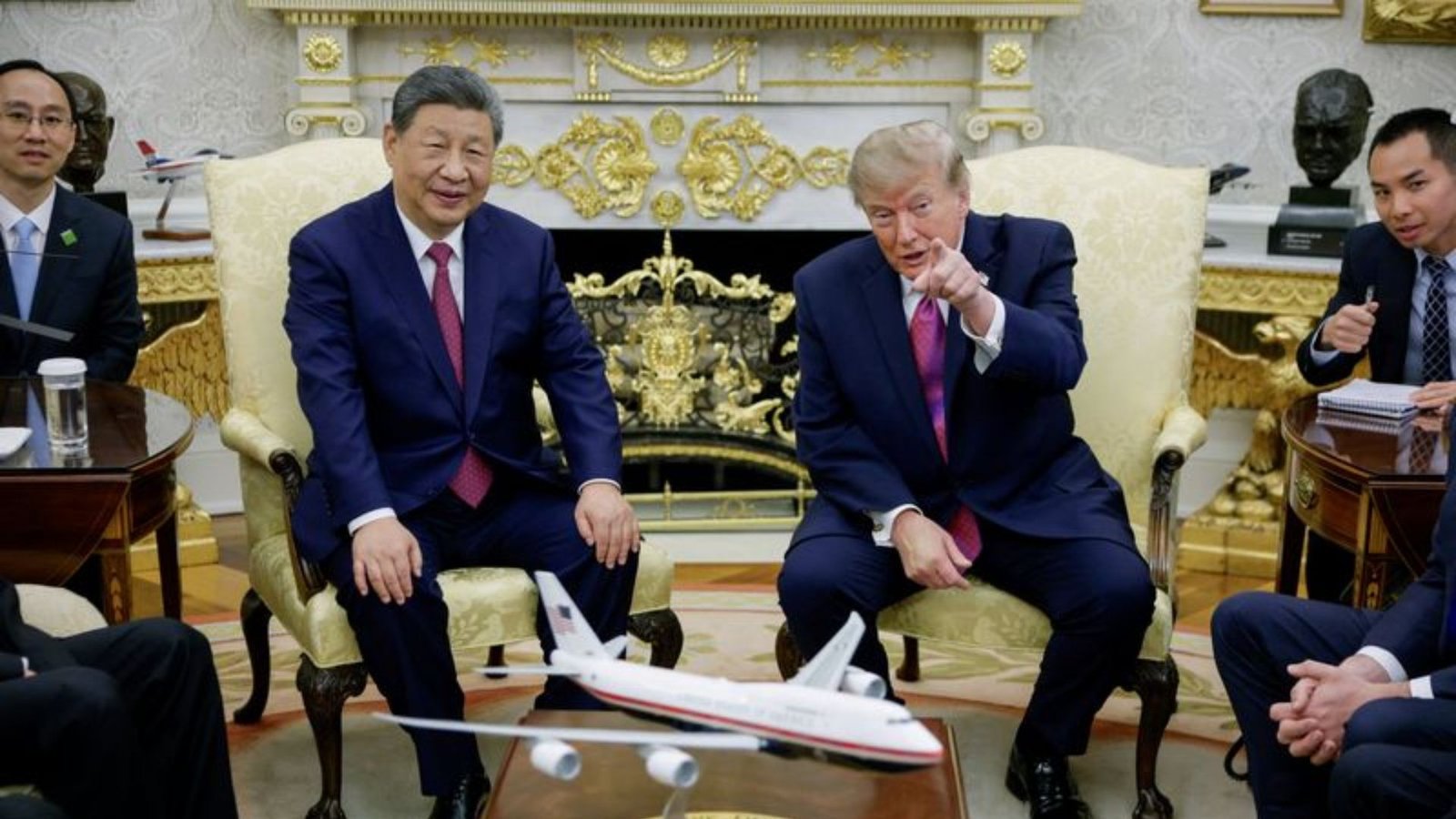 Advierte Trump a Xi que cualquier ayuda de China a Irán sería “inaceptable”