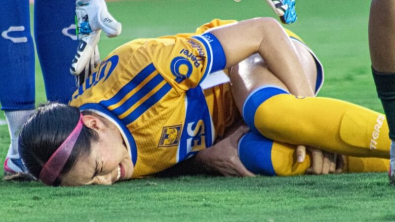 Tigres pierde a Greta Espinoza: sufre ruptura de ligamento cruzado y será operada