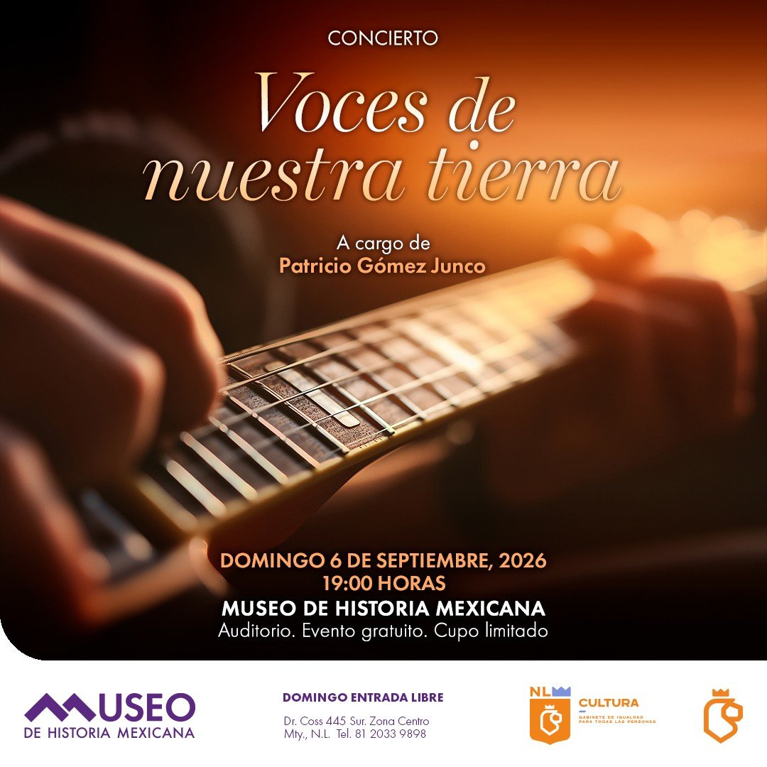Celebrarán la música popular con “Voces de nuestra tierra”: conoce cuándo será.