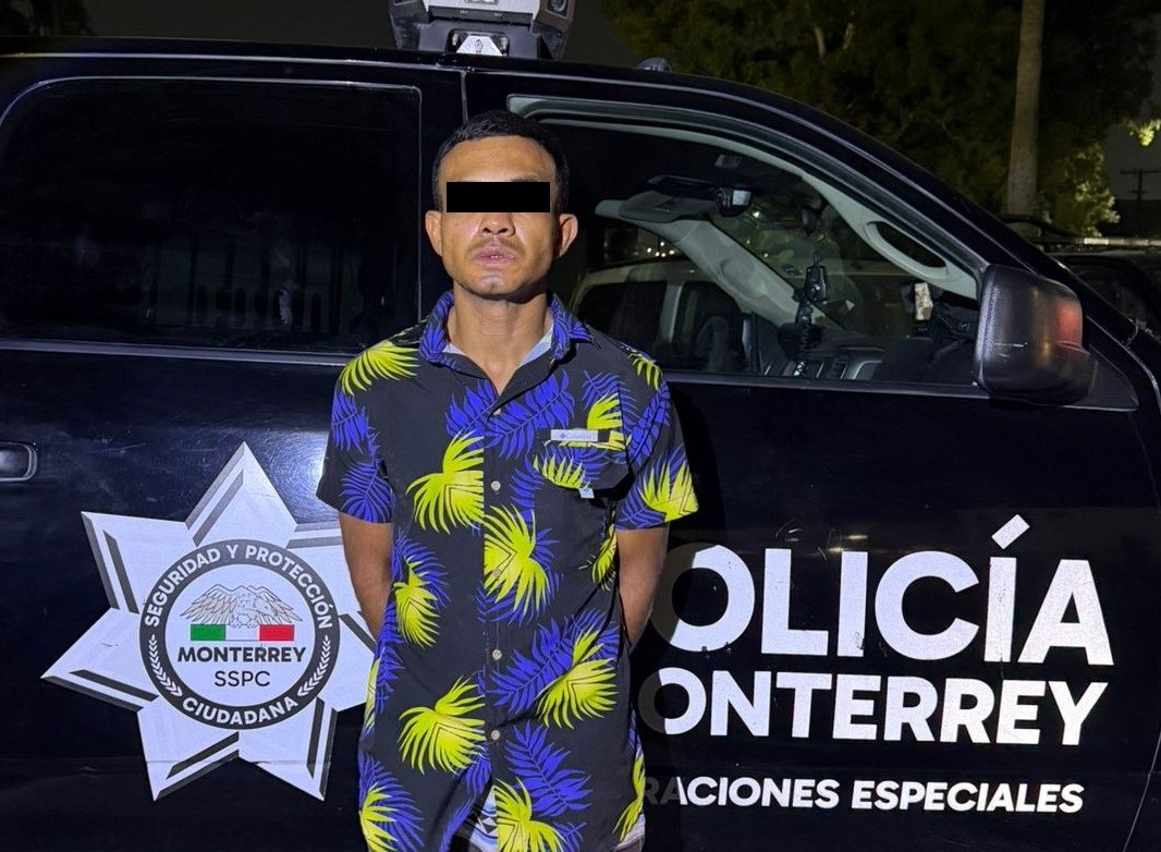 Detienen a hombre por amenazar a expareja con bisturí