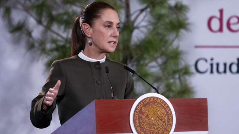 Desea Sheinbaum pronta recuperación al papa León XIV