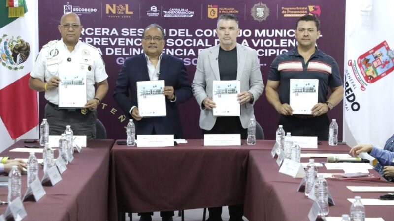 Fortalece Escobedo acciones para prevenir la violencia