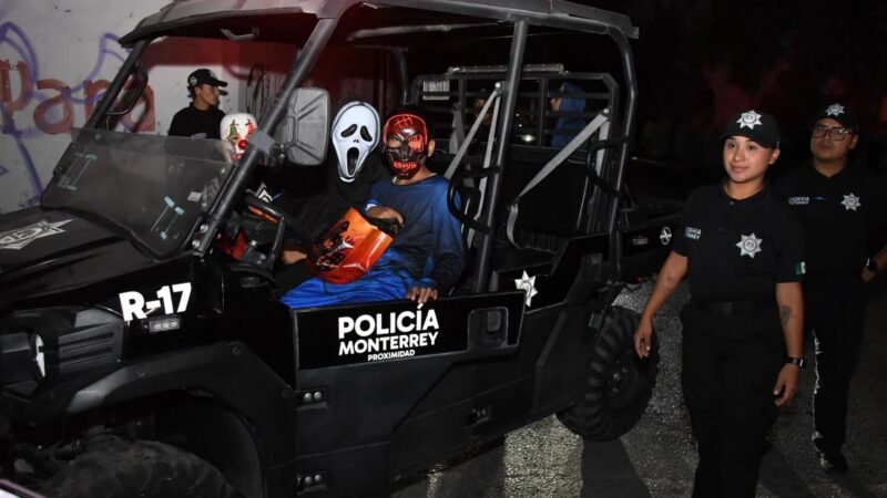 Desplegará Policía de Monterrey 150 elementos por Halloween 2026