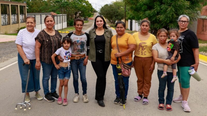 Inaugura Mónica Oyervides avenida Montebello en Juárez, Nuevo León