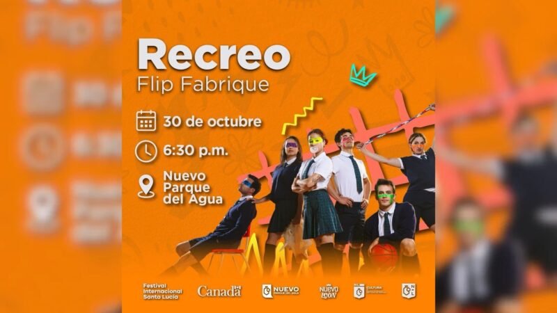 Invita Nuevo León a disfrutar “Recreo” en el Parque del Agua