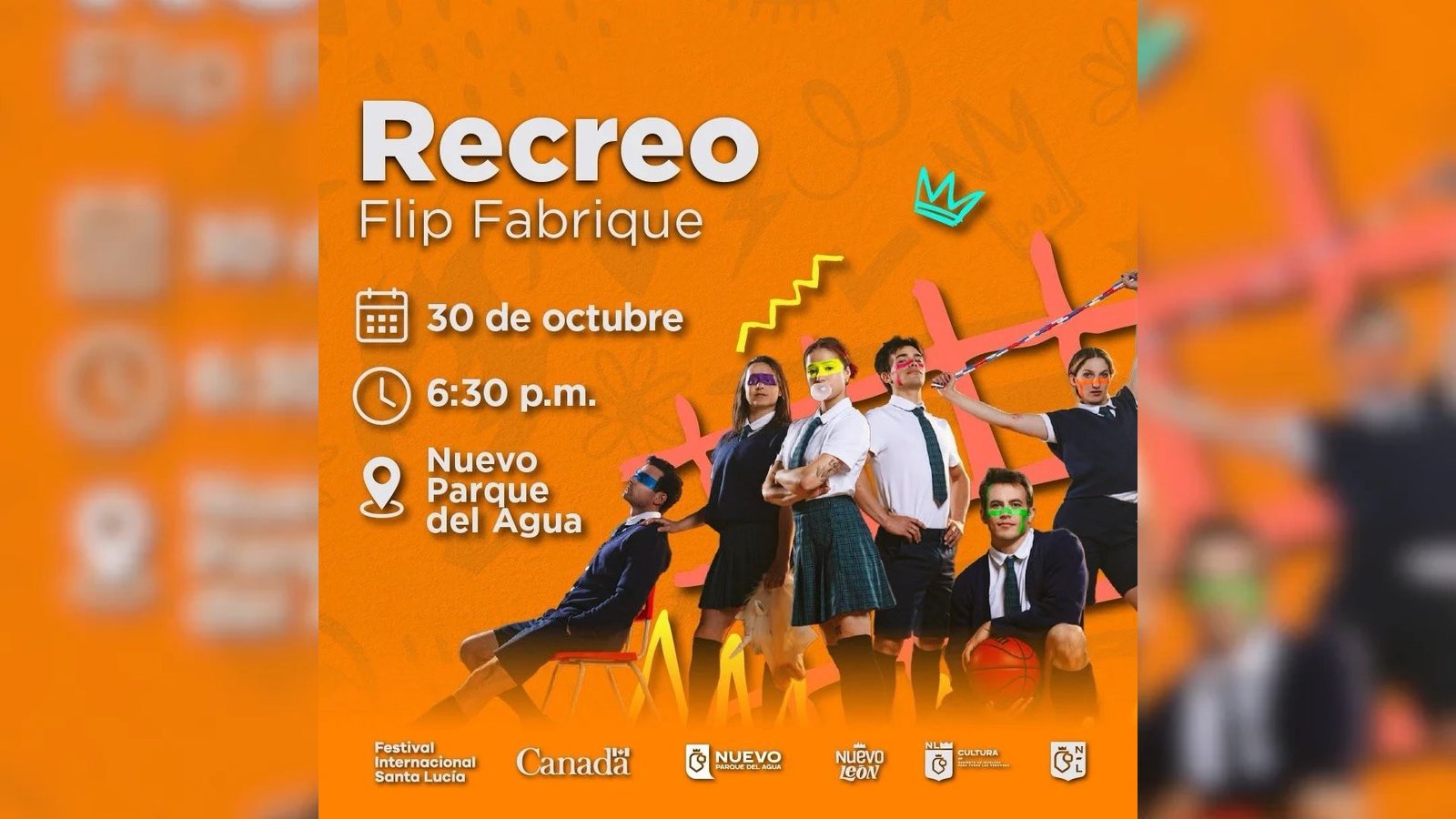 Invita Nuevo León a disfrutar “Recreo” en el Parque del Agua