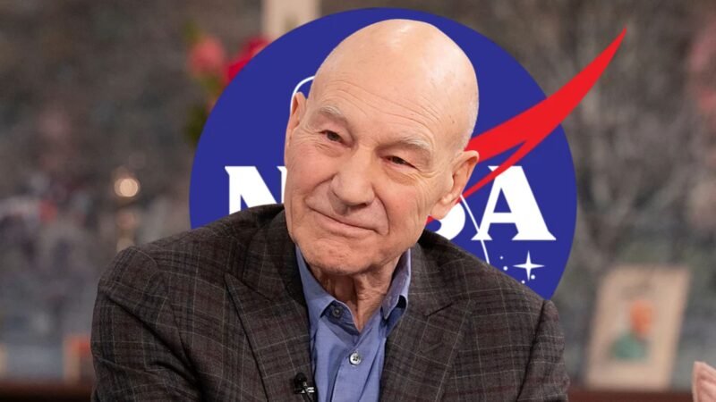 Rinde NASA homenaje a Patrick Stewart tras su fallecimiento