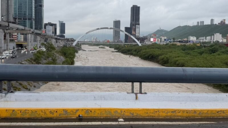 Programa Conagua desfogue de presa La Boca por lluvias en Nuevo León